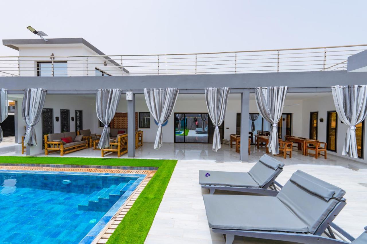 Chezbabo Wellness Hotel Ngaparou ภายนอก รูปภาพ