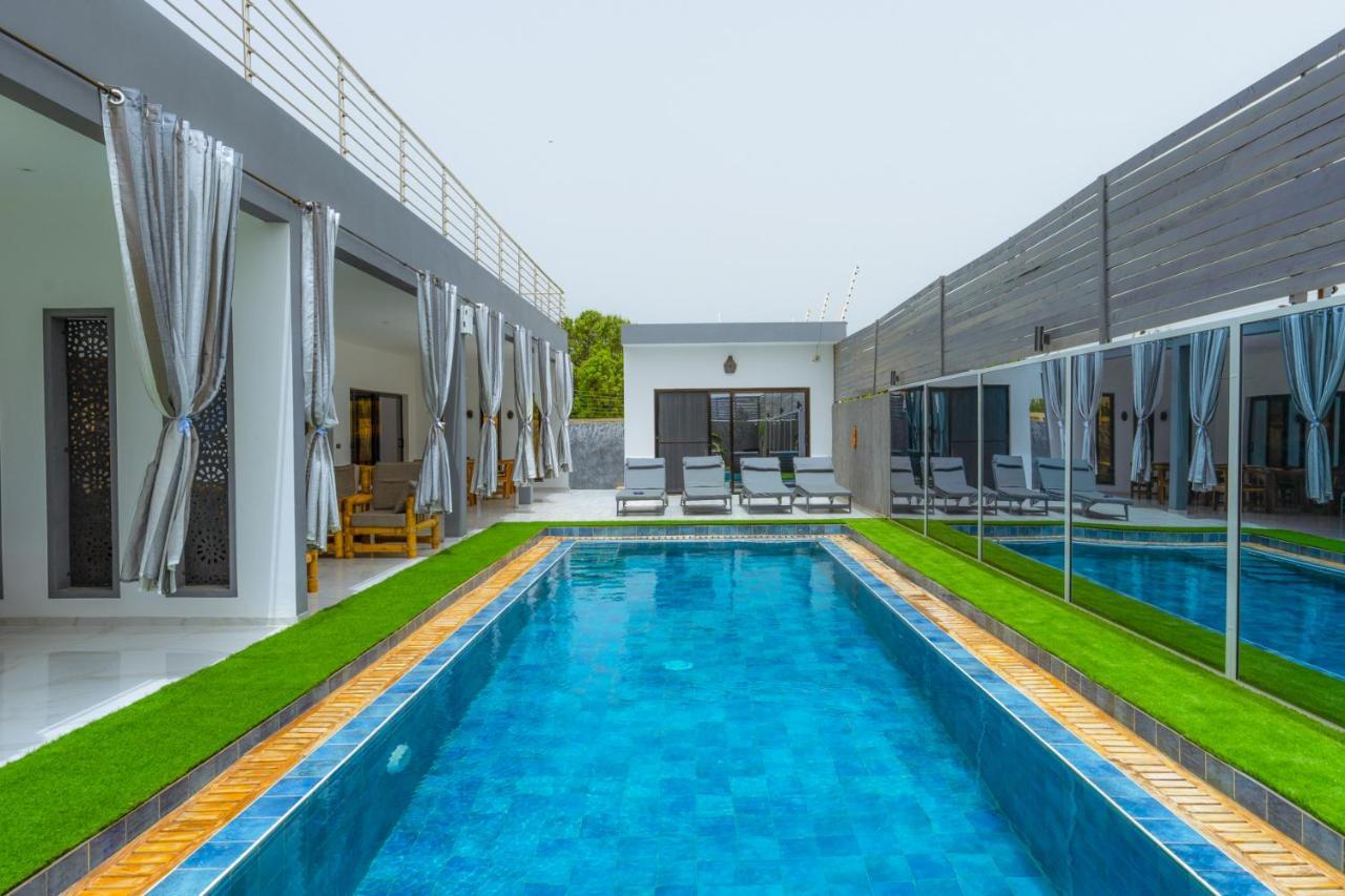 Chezbabo Wellness Hotel Ngaparou ภายนอก รูปภาพ