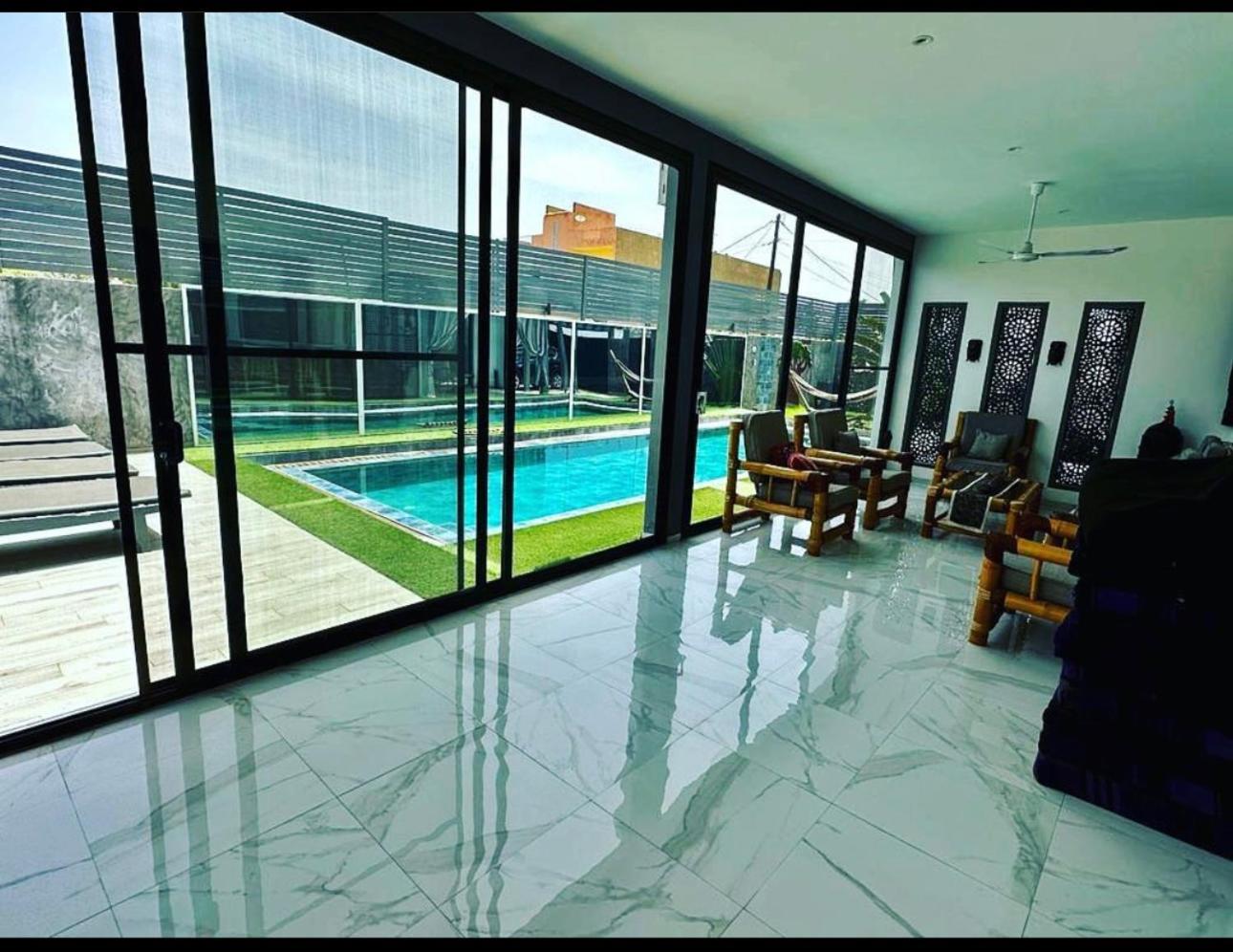 Chezbabo Wellness Hotel Ngaparou ภายนอก รูปภาพ